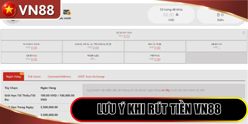Rút tiền VN88 Hình số 3 Điểm Cần Lưu Ý Để Lệnh Thanh Toán Được Xét Duyệt