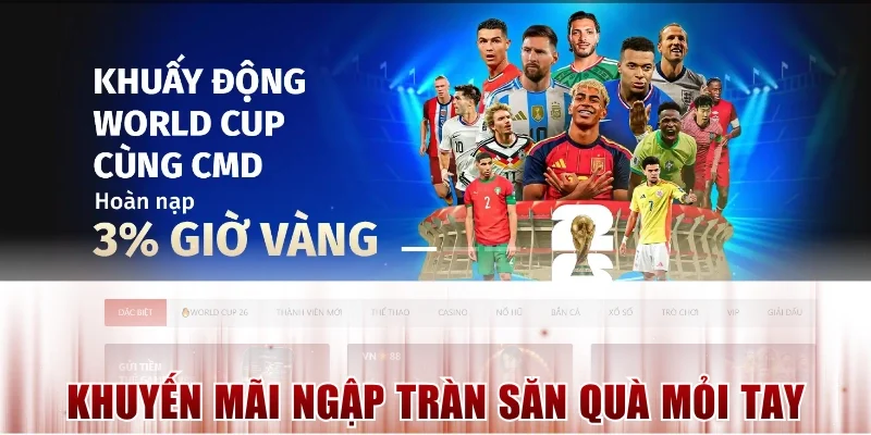 Khuyến Mãi Ngập Tràn Săn Quà Ẵm Thưởng Mỏi Tay