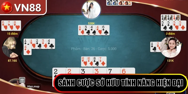 Top 5 Game Bài Online Hot Nhất 2026 Không Thể Bỏ Qua Hình số 5 Sảnh Cá Cược Quốc Tế Sở Hữu Tính Năng Hiện Đại